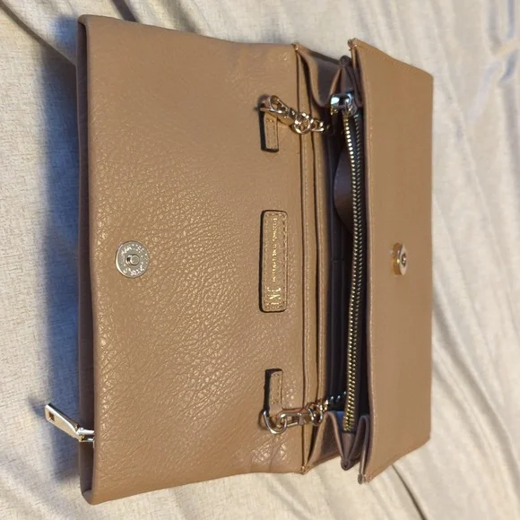INC tan crossbody bag - Picture 5 of 7